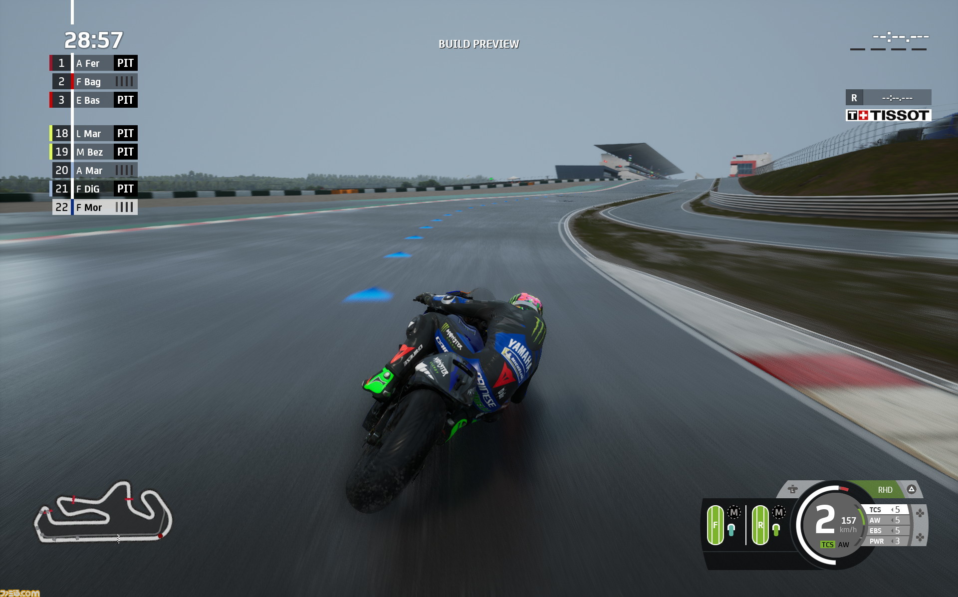 Examen avancé de la version préliminaire de "MotoGP 23". Course de vélo extrêmement difficile qui nécessite des techniques de niveau professionnel pour fonctionner parfaitement